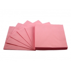 Serwetka restauracyjna różowa