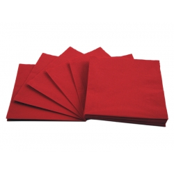 Serwetka restauracyjna czerwona