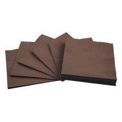 Serwetka restauracyjna czekoladowa