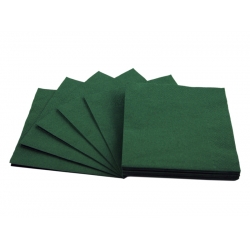 Serwetka restauracyjna ciemnozielona