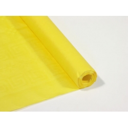 Obrus papierowy żółty