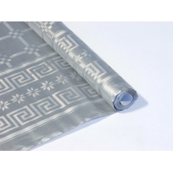 Obrus papierowy srebrny