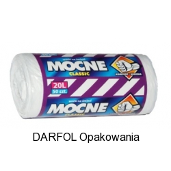 Worki sanitarne białe łazienkowe 20l