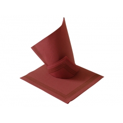 Serwetka restauracyjna bordowa