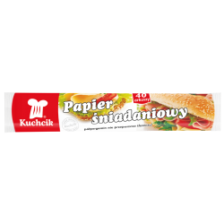 Papier śniadaniowy na rolce