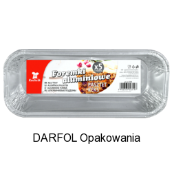 Foremki aluminiowe "Pasztet, keks"