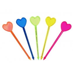 Wykałaczki dekoracyjne "Serca" 8,5cm