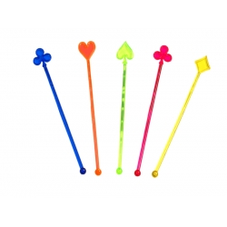 Mieszadełka koktajlowe "Talie kart"