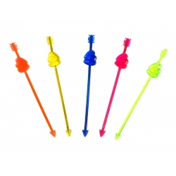 Mieszadełka koktajlowe "Serca ze strzałą"