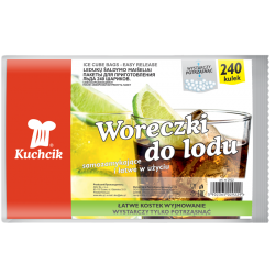 Woreczki do lodu na 240 kulek