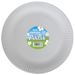 Piknik talerze papierowe