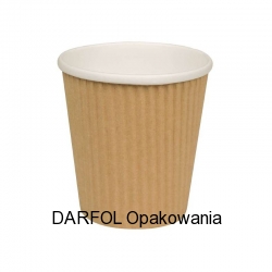 Termopojemnik papierowy karbowany 480ml