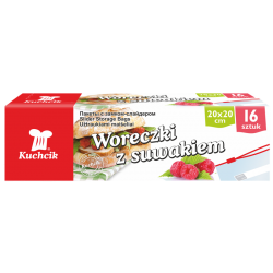 Woreczki z suwakiem 20/20cm