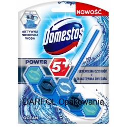 Domestos Power 5+ zawieszka barwiąca WC