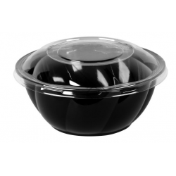 Pucharek okrągły czarny 610ml
