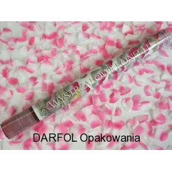 Wystrzałowe konfetti ślubne biało-różowe róże 6-8 metrów