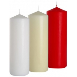 Świeca walec 80/250mm 160h