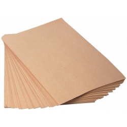 Papier pakowy brązowy w arkuszu foliowany PE 30/40cm