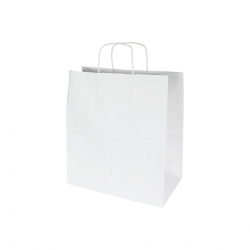 Torba papierowa biała 305/170/340mm