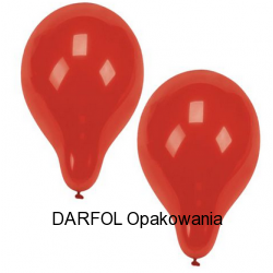 Balony czerwone 25cm