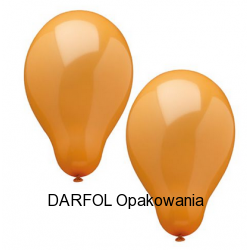 Balony pomarańczowe 25cm