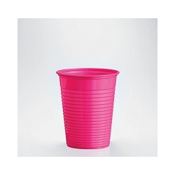 Kubek plastikowy fuksja 200ml