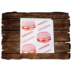 Torebka foliowana duży hamburger