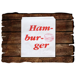 Torebka papierowa duży hamburger