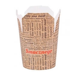 Kebab box "Smacznego" 1000ml