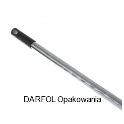 Kij metalowy karbowany 130cm