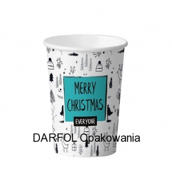 Kubek papierowy świąteczny 300ml
