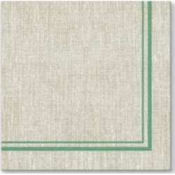 Serwetki flizelinowe Natural Frame Dark Green