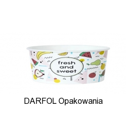 Miska do lodów niska 350ml