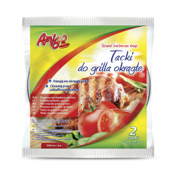 Piknik tacki do grilla okrągłe