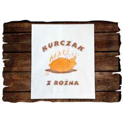 Torebka papierowa kurczak z rożna