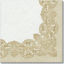Serwetki flizelinowe Royal Laces Gold