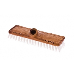 Szczotka szrober drewniana szeroka gwintowana