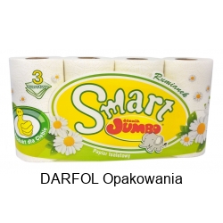 Słonik Jumbo Smart papier toaletowy rumianek 3W 8 rolek