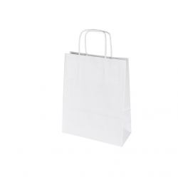 Torba papierowa biała 180/80/210mm
