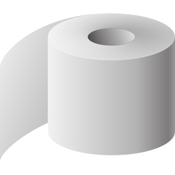 Papier toaletowy hotelowy biały makulaturowy 50m