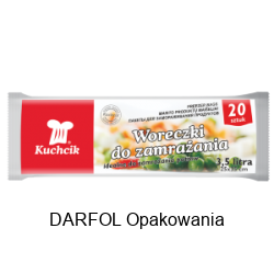 Woreczki do zamrażania 25/35cm 3,5 litrów