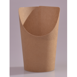 Kubełek brązowy wrap 350ml